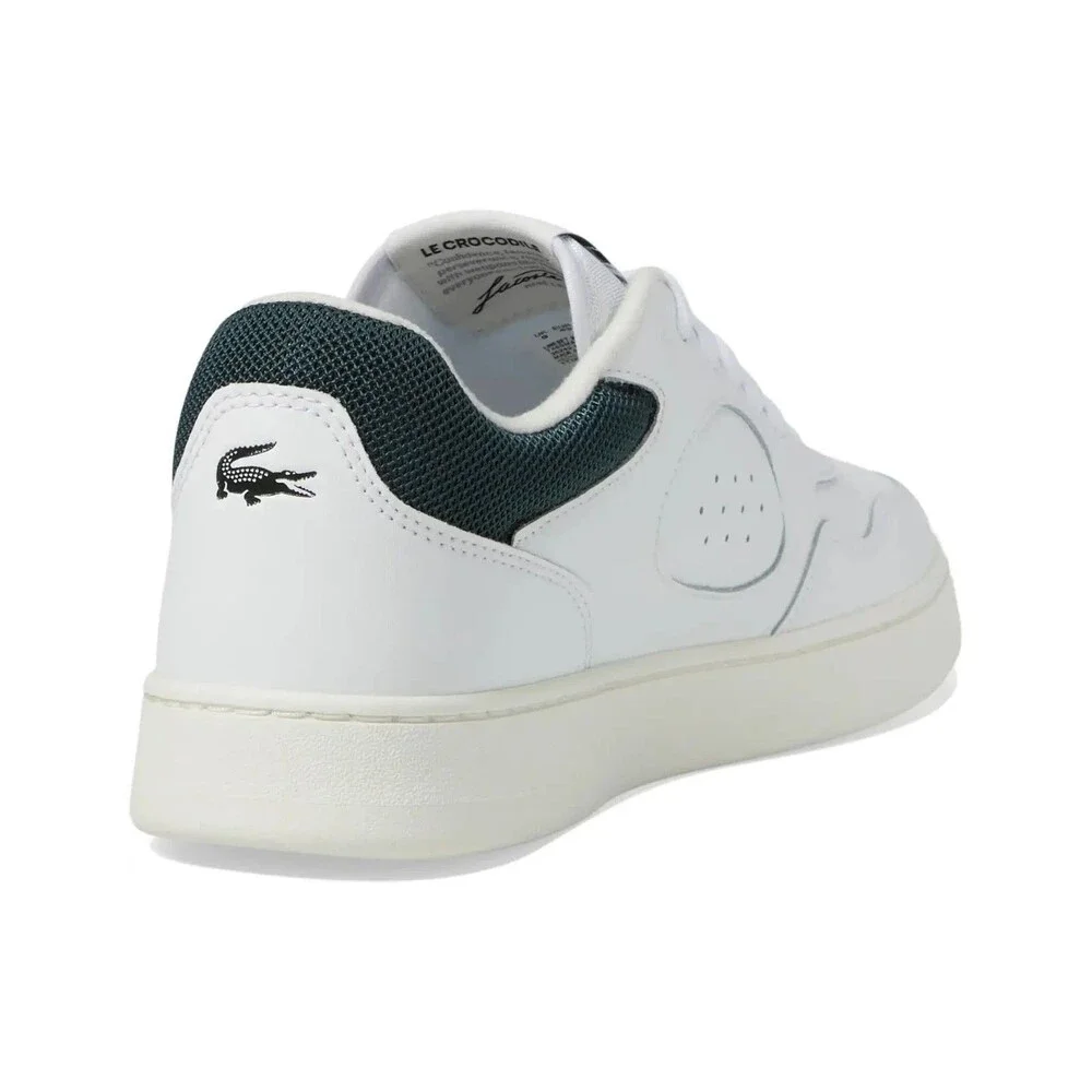 Lacoste Lineset Leather Sz 11 Men's White/Dark Green Lifestyle Sneakers 223 NEW